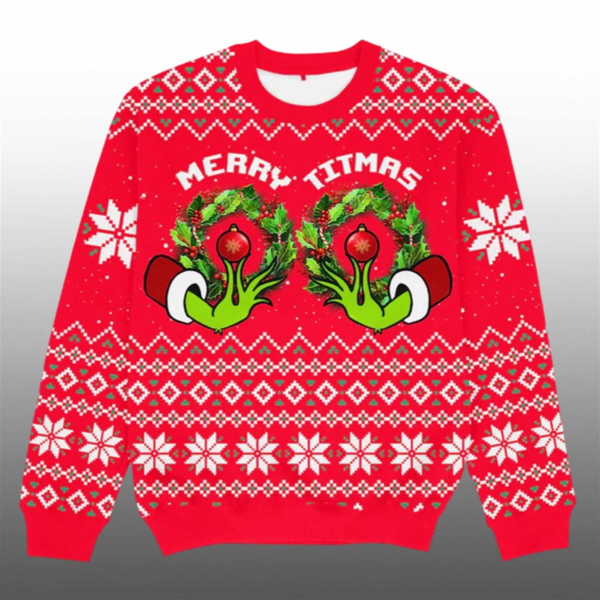 2026 Christmas Merry Titmas Ugly Sweater - Moonbestprint