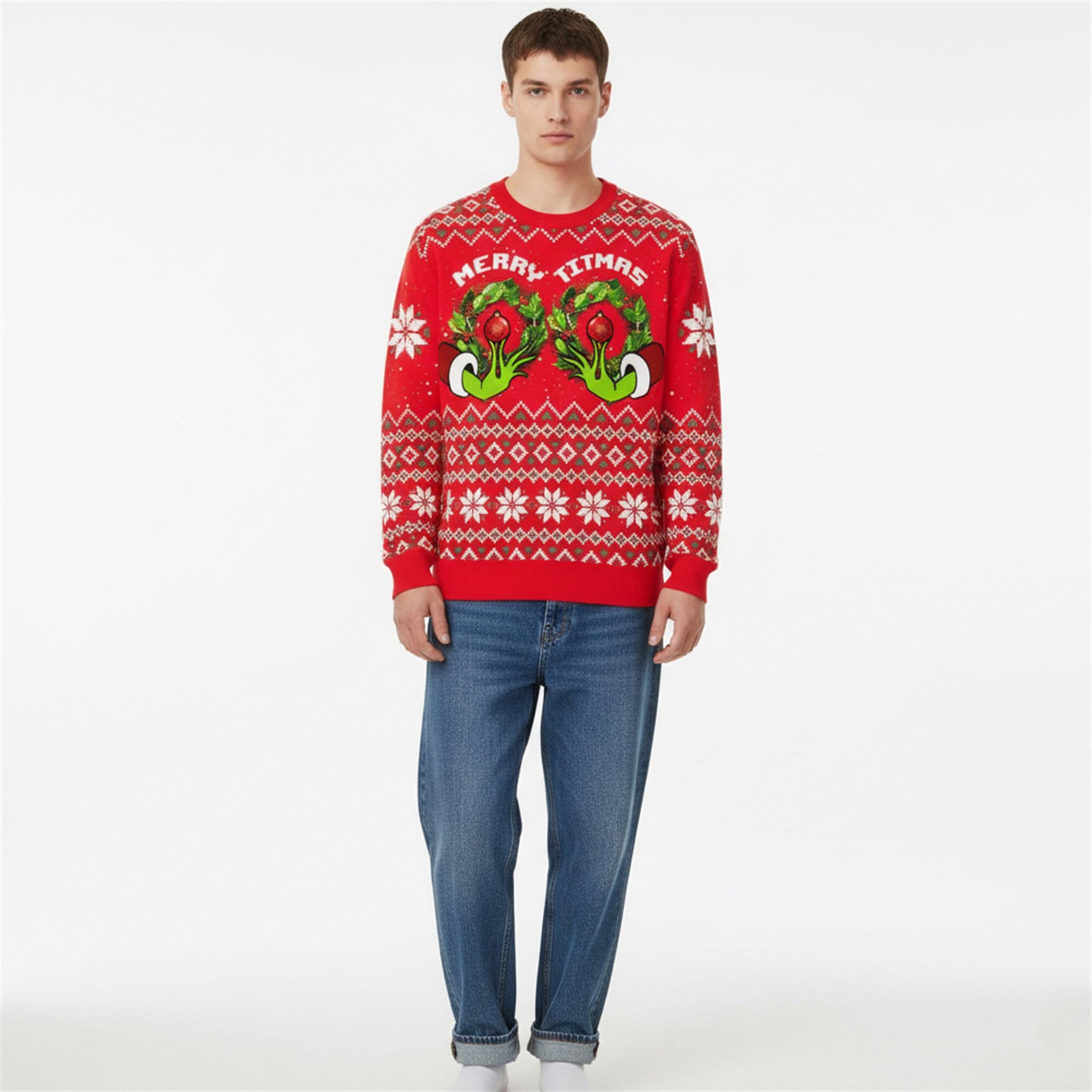 2026 Christmas Merry Titmas Ugly Sweater - Moonbestprint