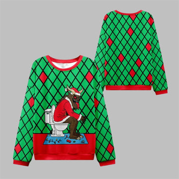 2026 Christmas Monster Poop Ugly Sweater - Moonbestprint