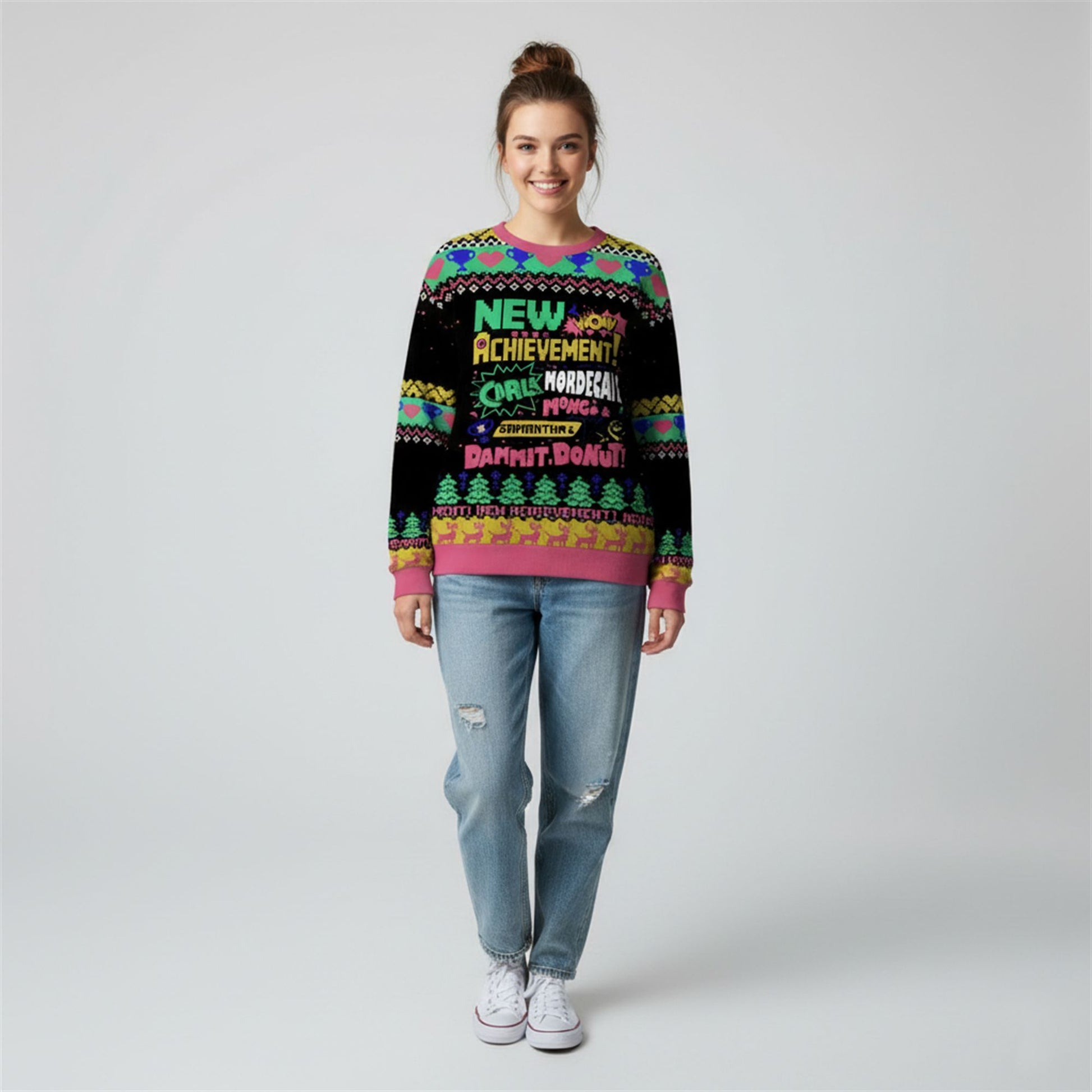 2026 Christmas New Achievement Ugly Sweater - Moonbestprint