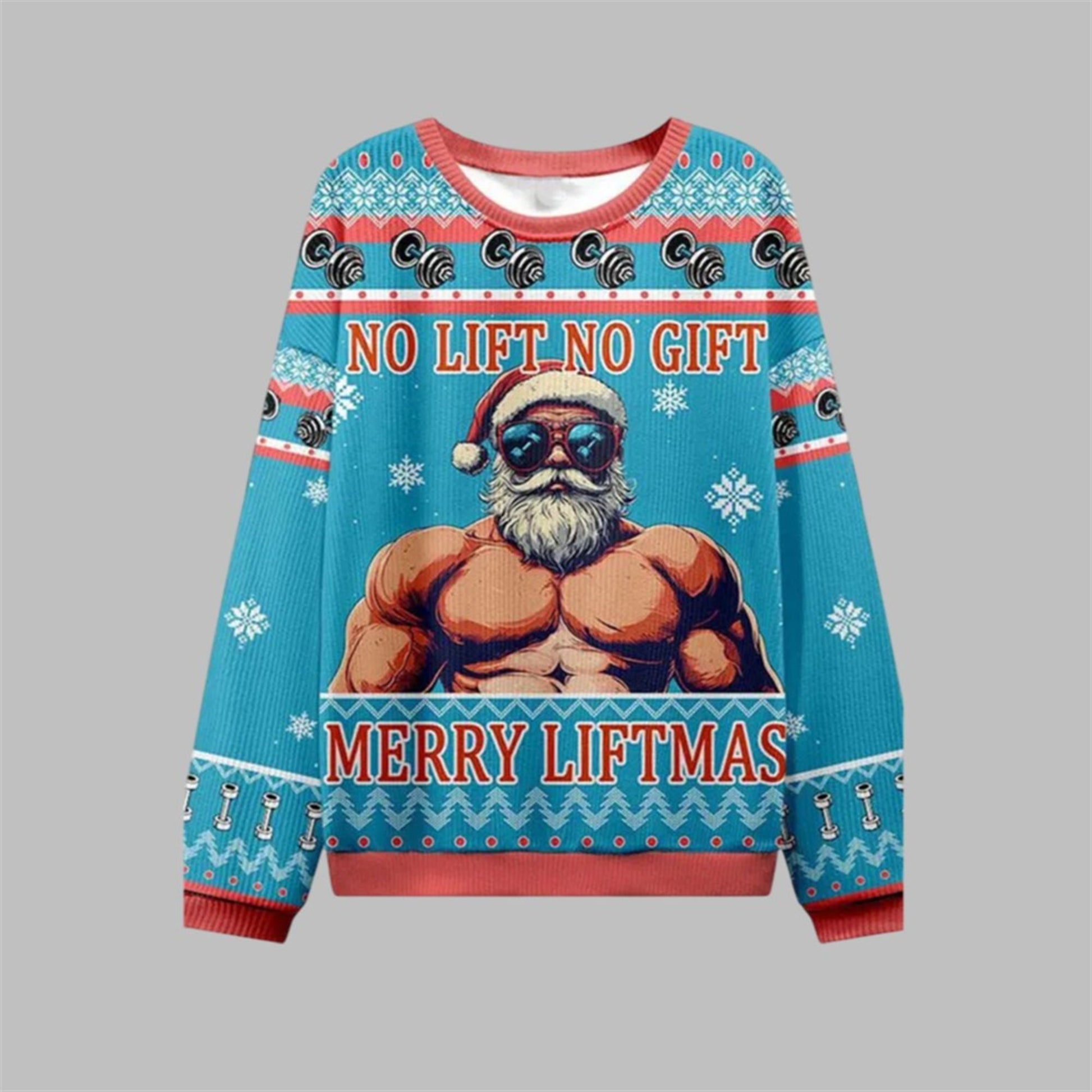 2026 Christmas No Lift No Gift Ugly Sweater - Moonbestprint
