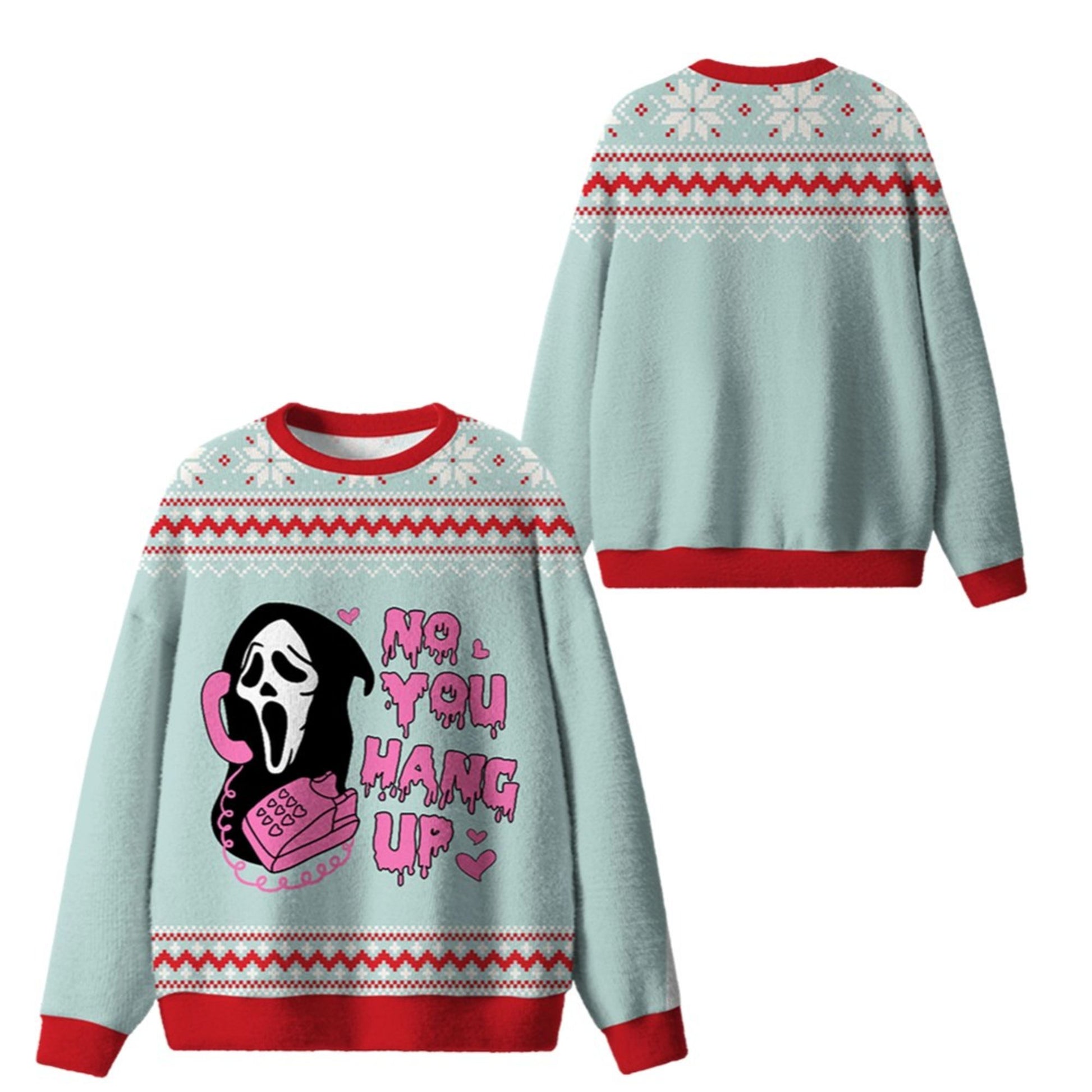 2026 Christmas No You Hang Up Ugly Sweater - Moonbestprint