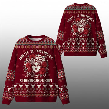 2026 Christmas Nolite Te Bastardes Carborundorum Ugly Sweater - Moonbestprint
