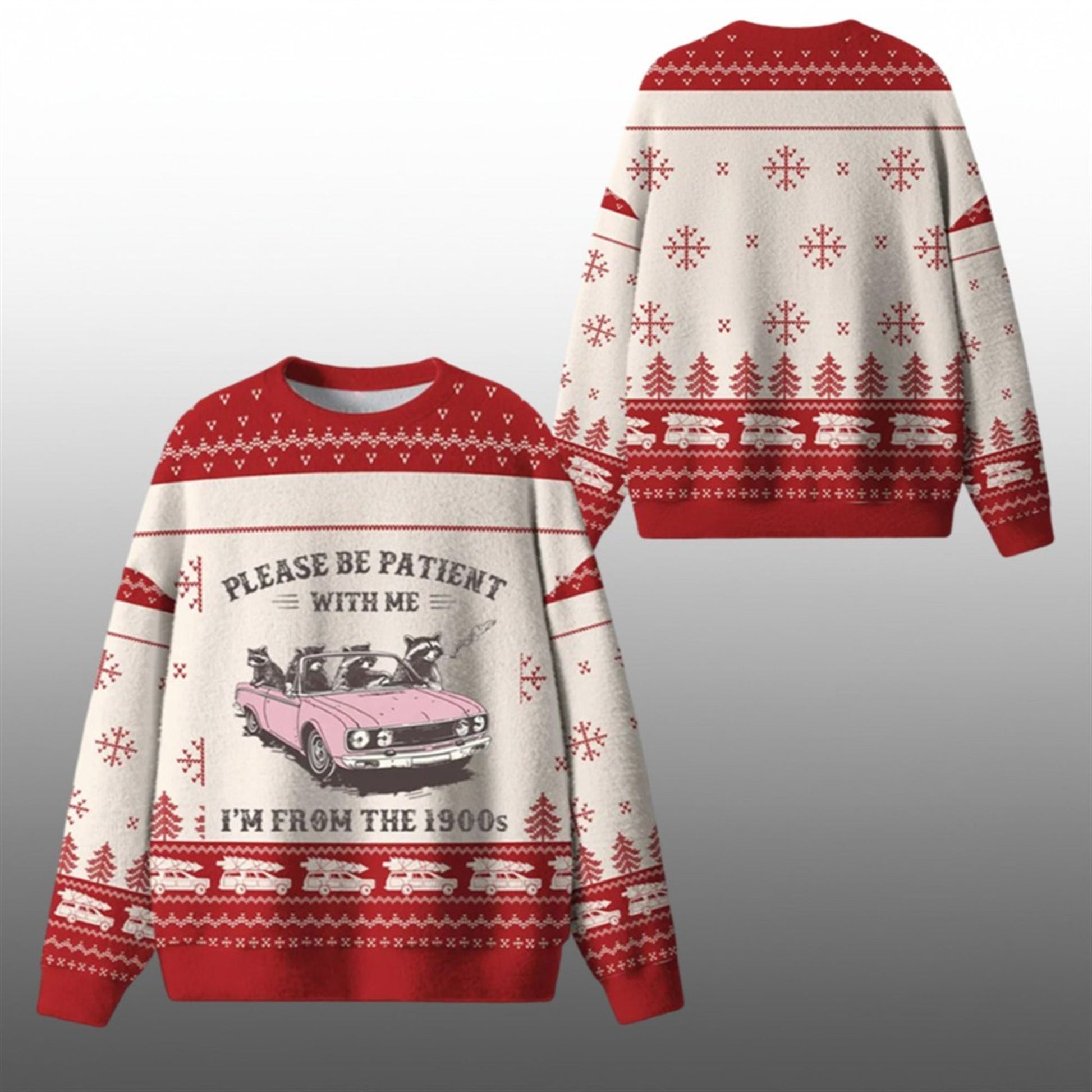 2026 Christmas Please Be Patient With Me Ugly Sweater - Moonbestprint