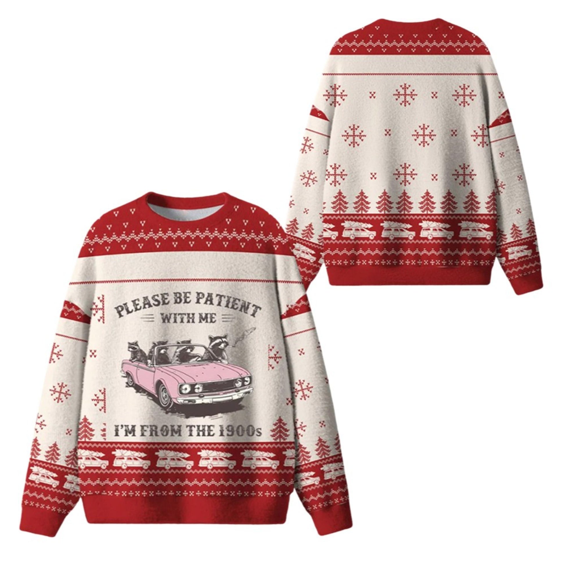 2026 Christmas Please Be Patient With Me Ugly Sweater - Moonbestprint