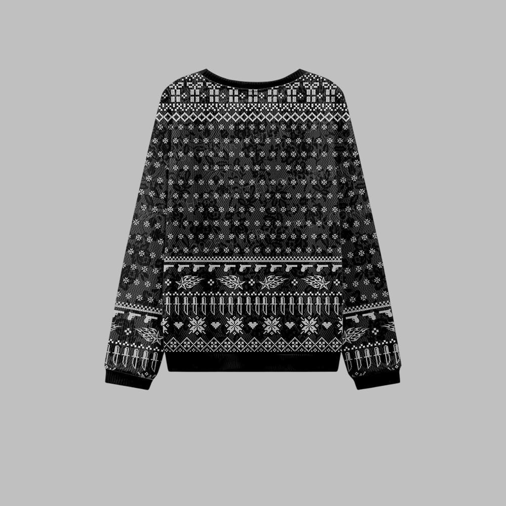 2026 Christmas Punk Faggot Pride Ugly Christmas Sweater - Moonbestprint