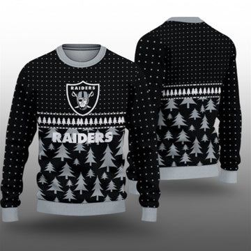 2026 Christmas Raiders Ugly Sweater - Moonbestprint