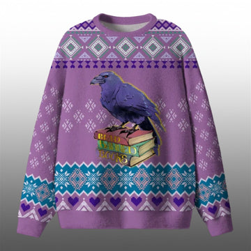 2026 Christmas Read Banned Books Ugly Sweater - Moonbestprint