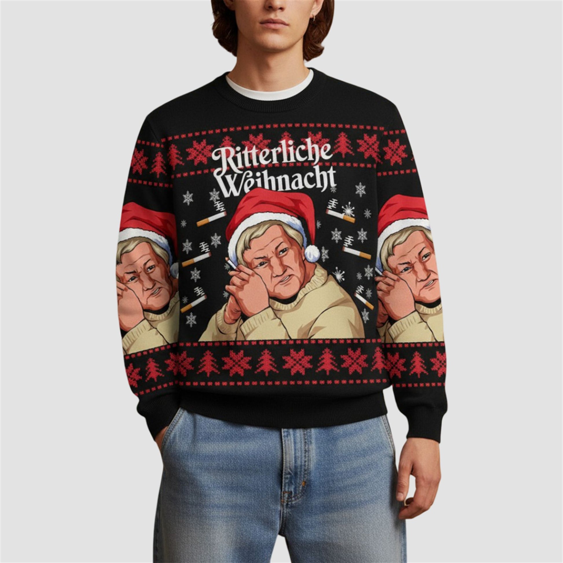 2026 Christmas Ritterliche Weihnacht Ugly Sweater - Moonbestprint