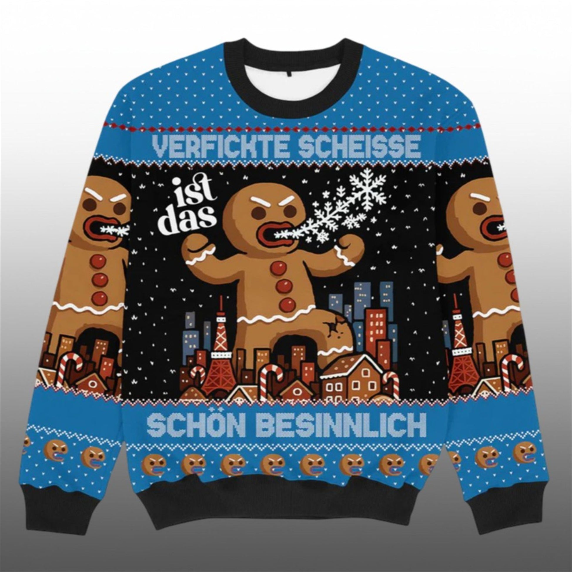2026 Christmas Schon Besinnlich Ugly Sweater - Moonbestprint