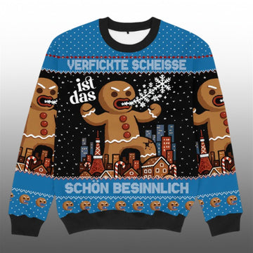 2026 Christmas Schon Besinnlich Ugly Sweater - Moonbestprint