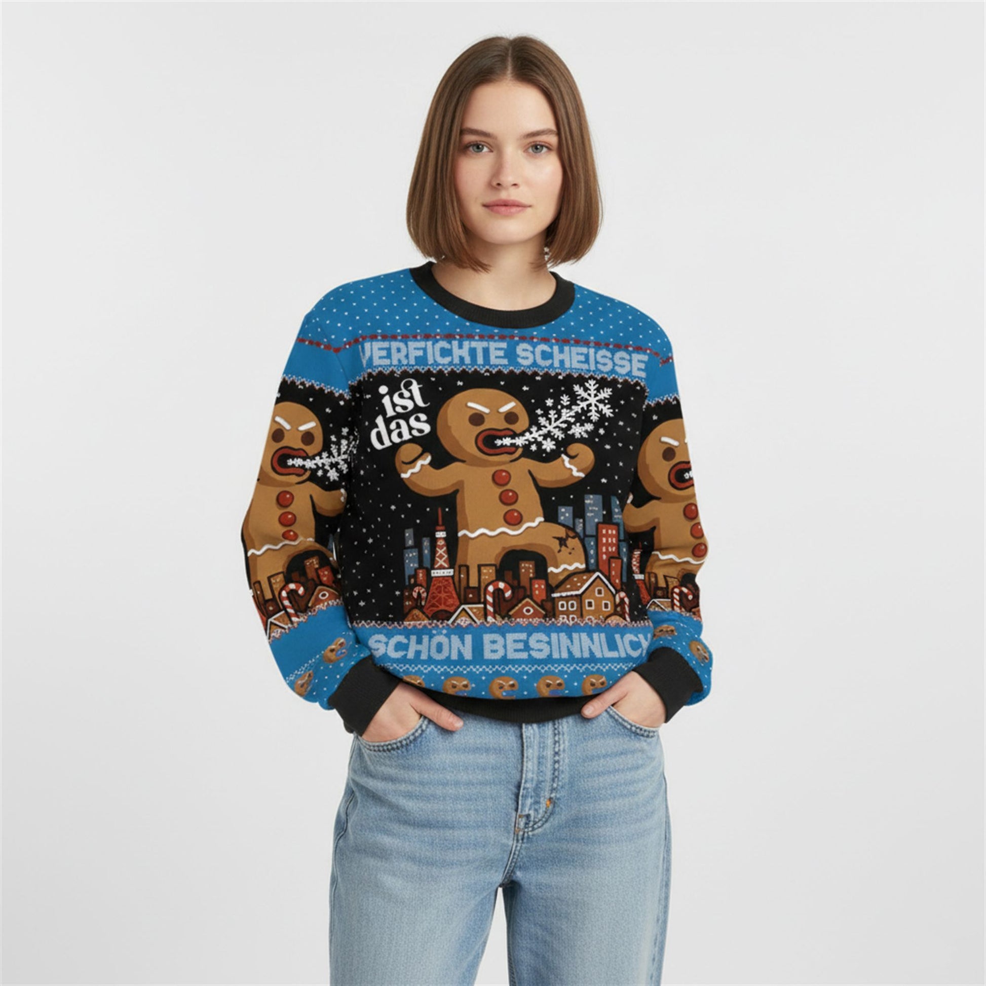 2026 Christmas Schon Besinnlich Ugly Sweater - Moonbestprint