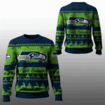 2025 Christmas Seahawks Festive Reindeer Tree Ugly Sweater – Moonbestprint