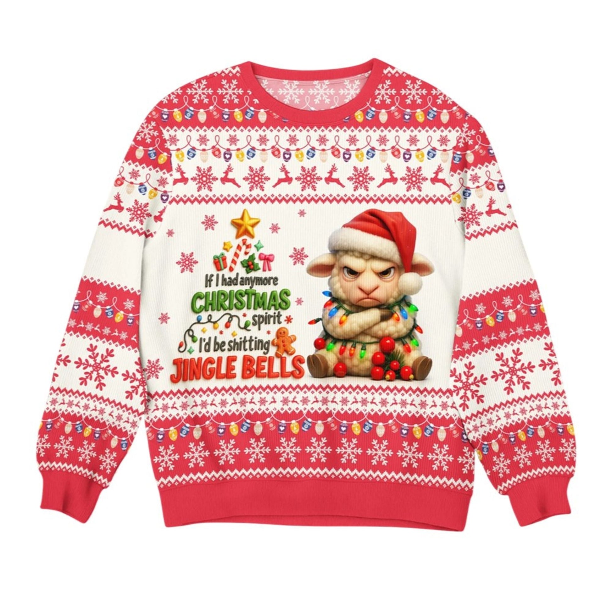 2026 Christmas Sheep Ugly Sweater - Moonbestprint