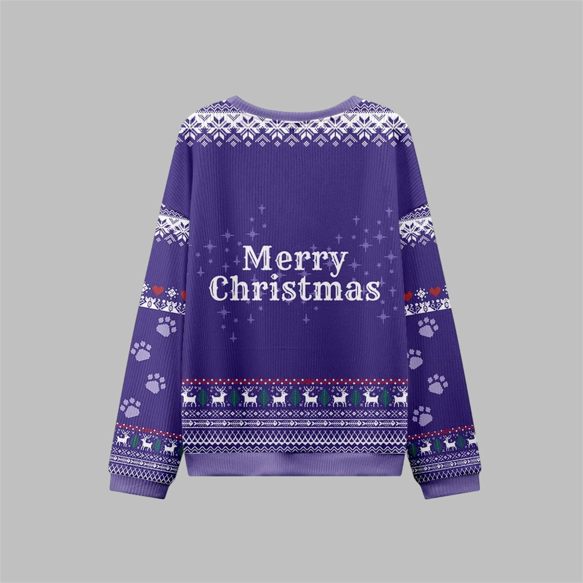 2026 Christmas Sorry I'm An Indoor Cat Ugly Sweater - Moonbestprint