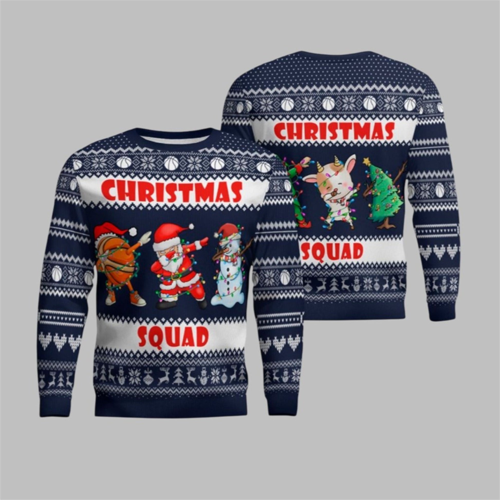 2026 Christmas Squad Ugly Christmas Sweater - Moonbestprint