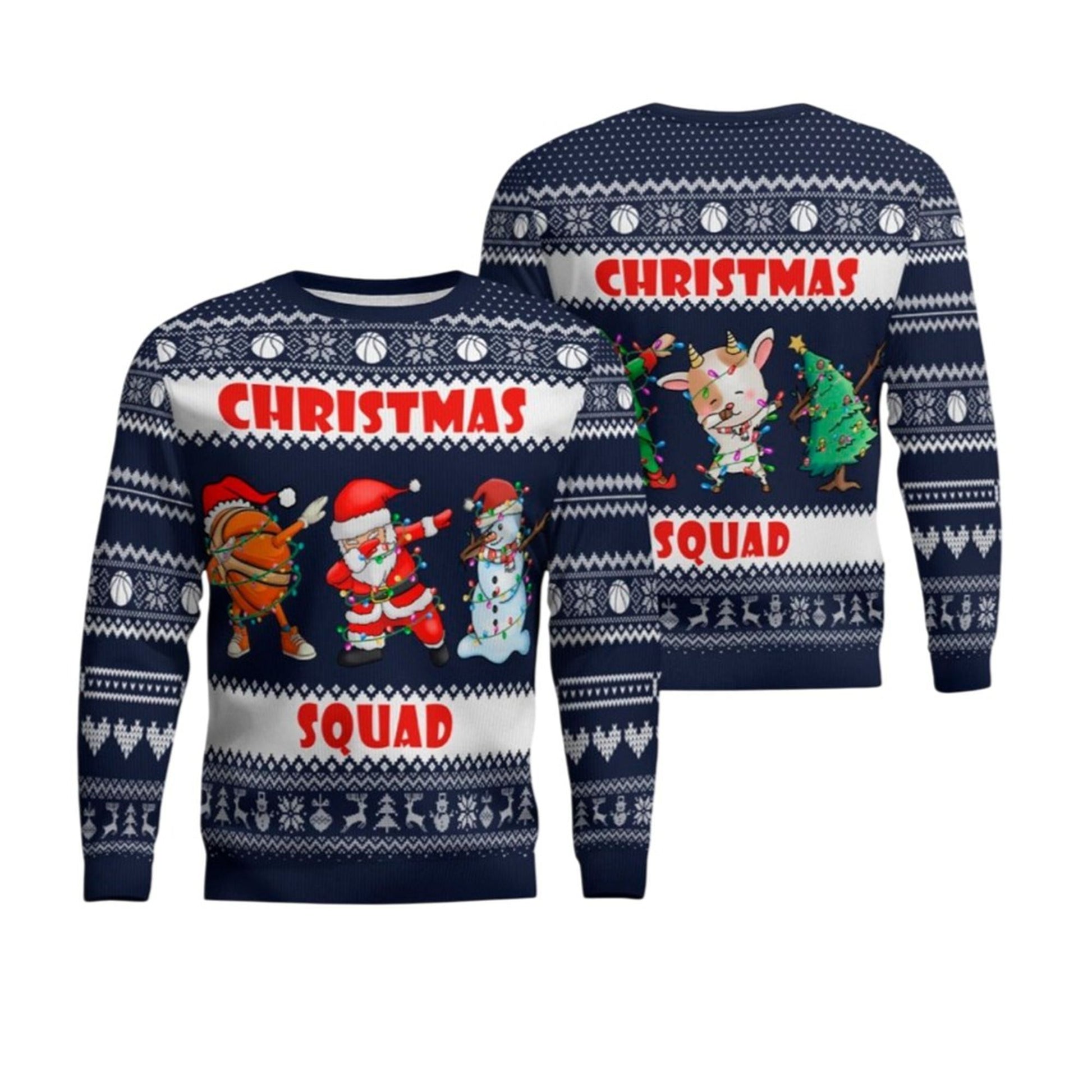 2026 Christmas Squad Ugly Christmas Sweater - Moonbestprint