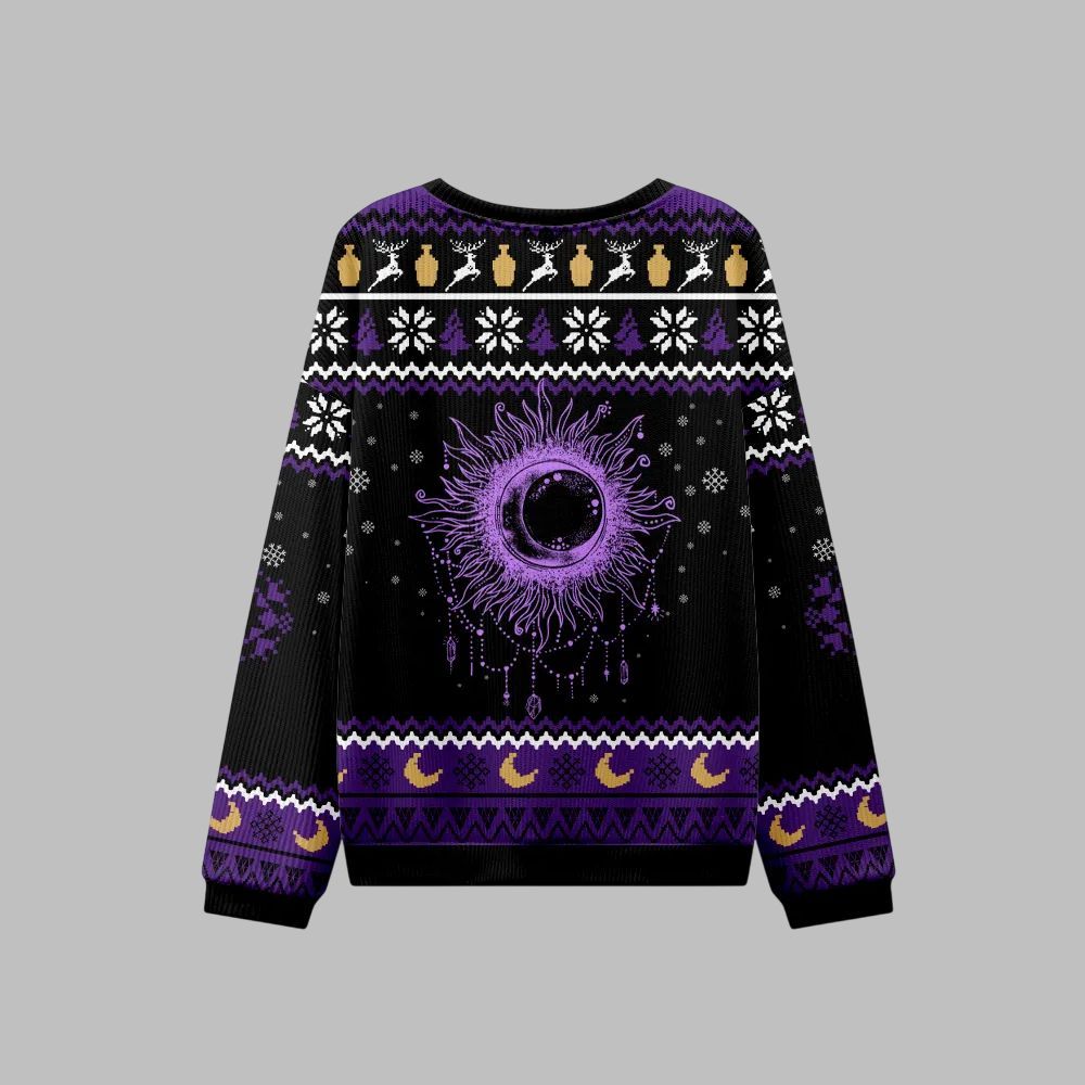 2026 Christmas Starry Eye Ugly Christmas Sweater - Moonbestprint