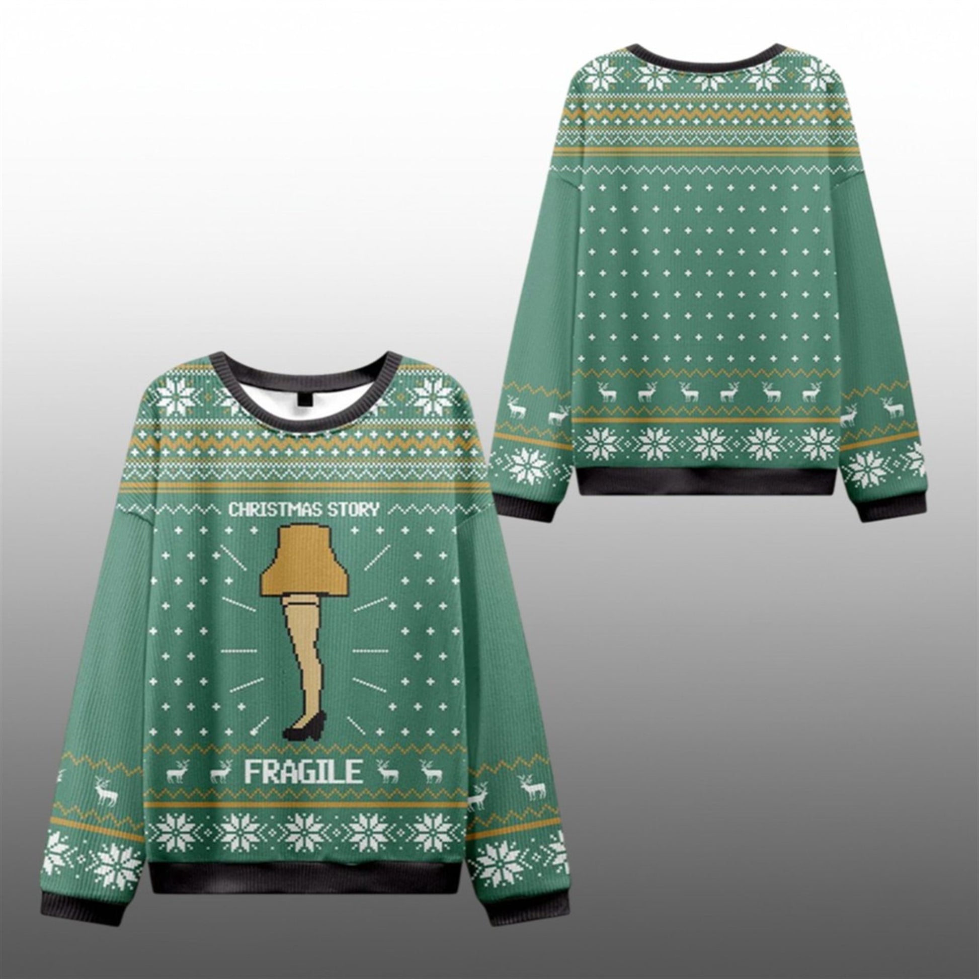 2026 Christmas Story Fragile Ugly Sweater - Moonbestprint