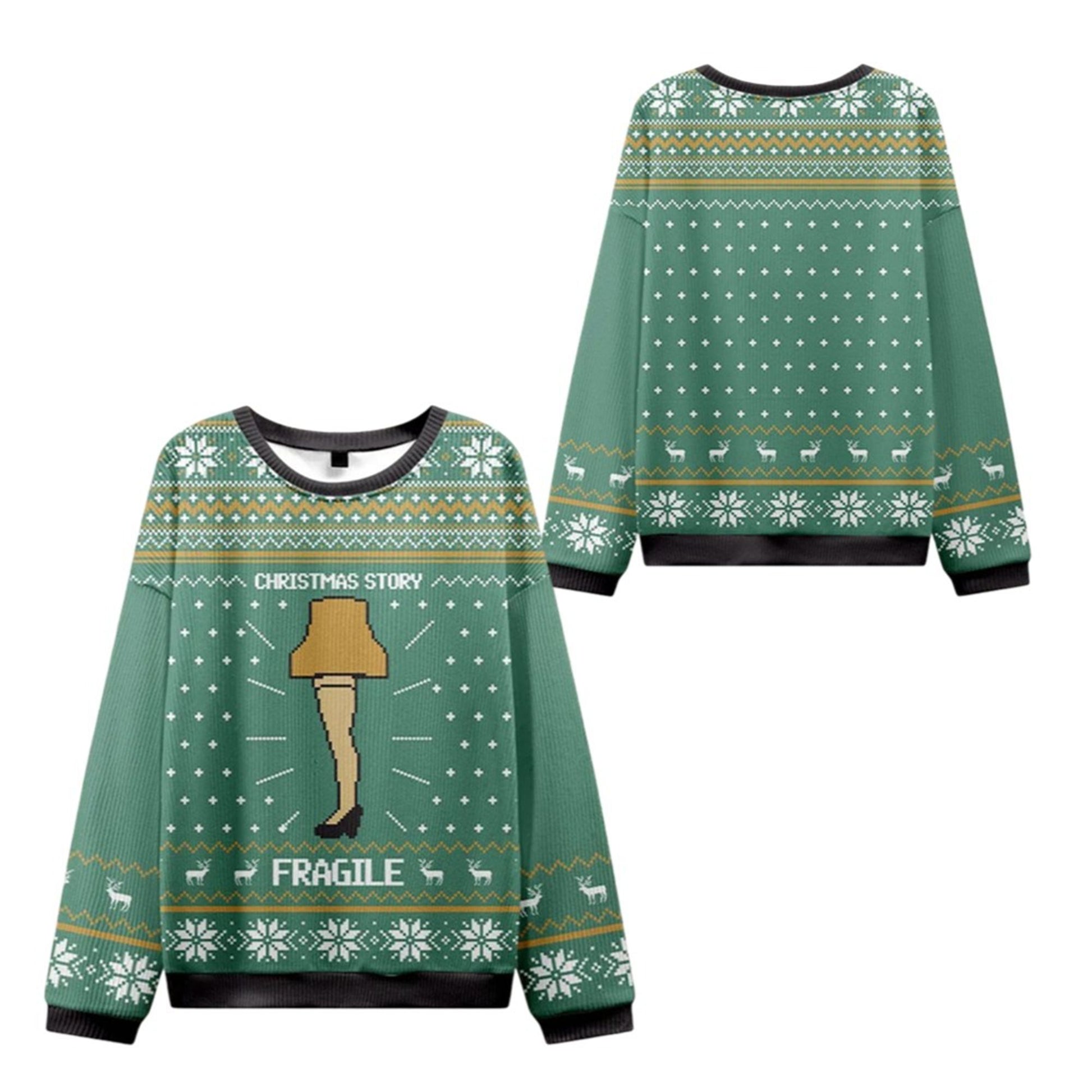 2026 Christmas Story Fragile Ugly Sweater - Moonbestprint