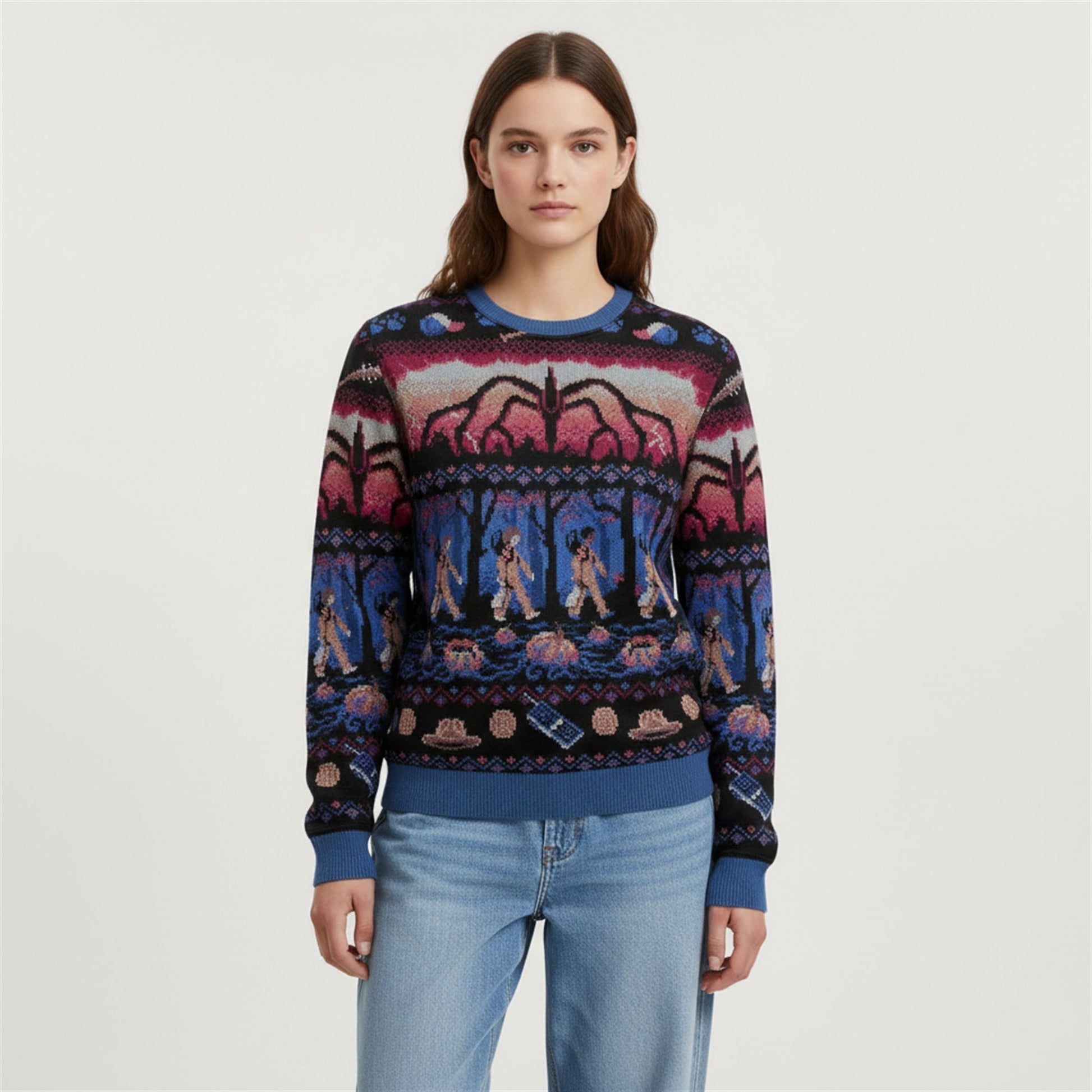 2026 Christmas Stranger Things Ugly Sweater - Moonbestprint