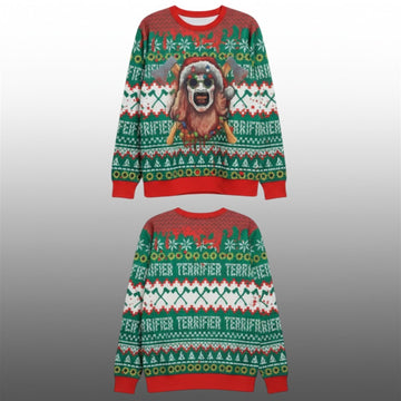 2026 Christmas Terrifier Ugly Christmas Sweater - Moonbestprint