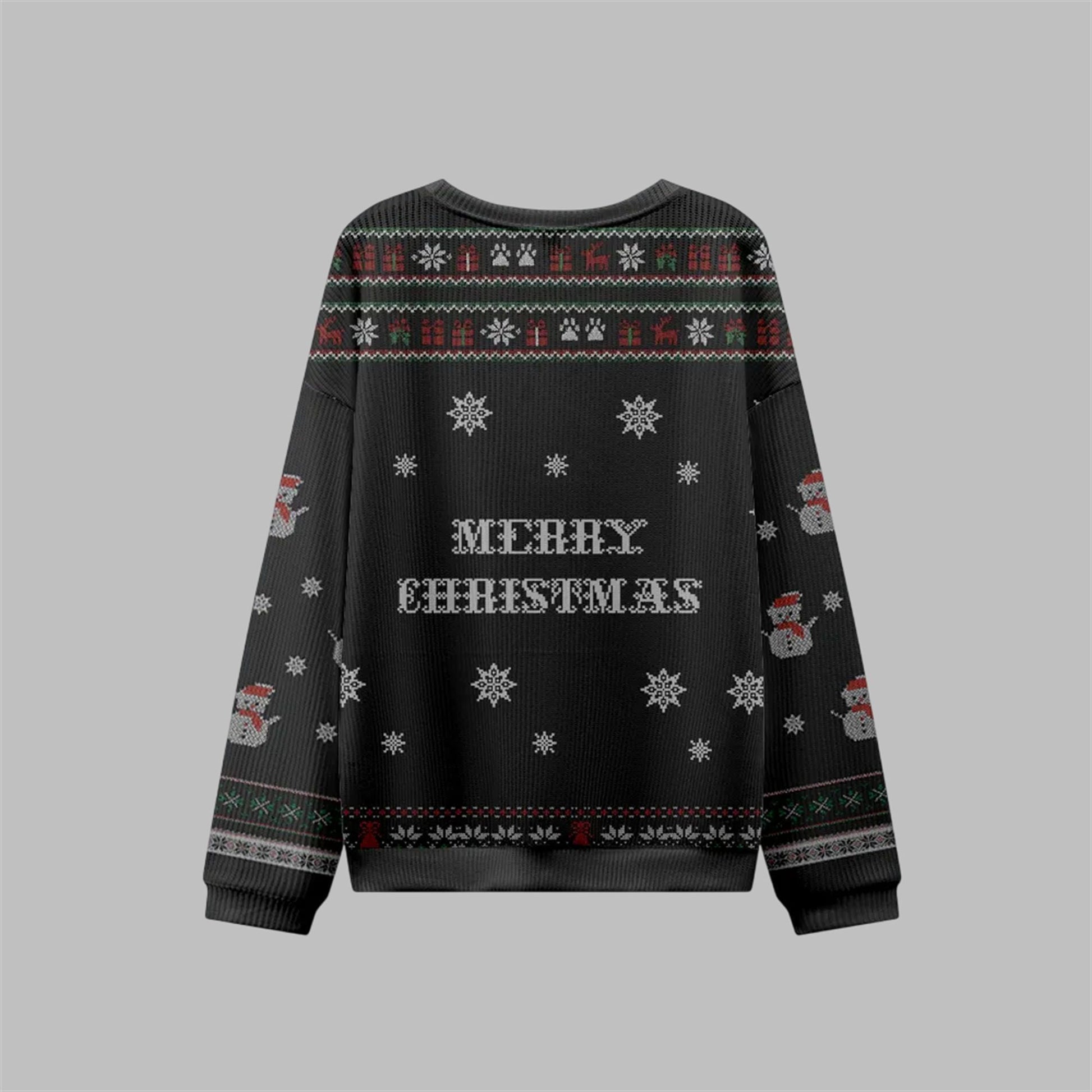 2026 Christmas The Arrested Cat Ugly Sweater - Moonbestprint