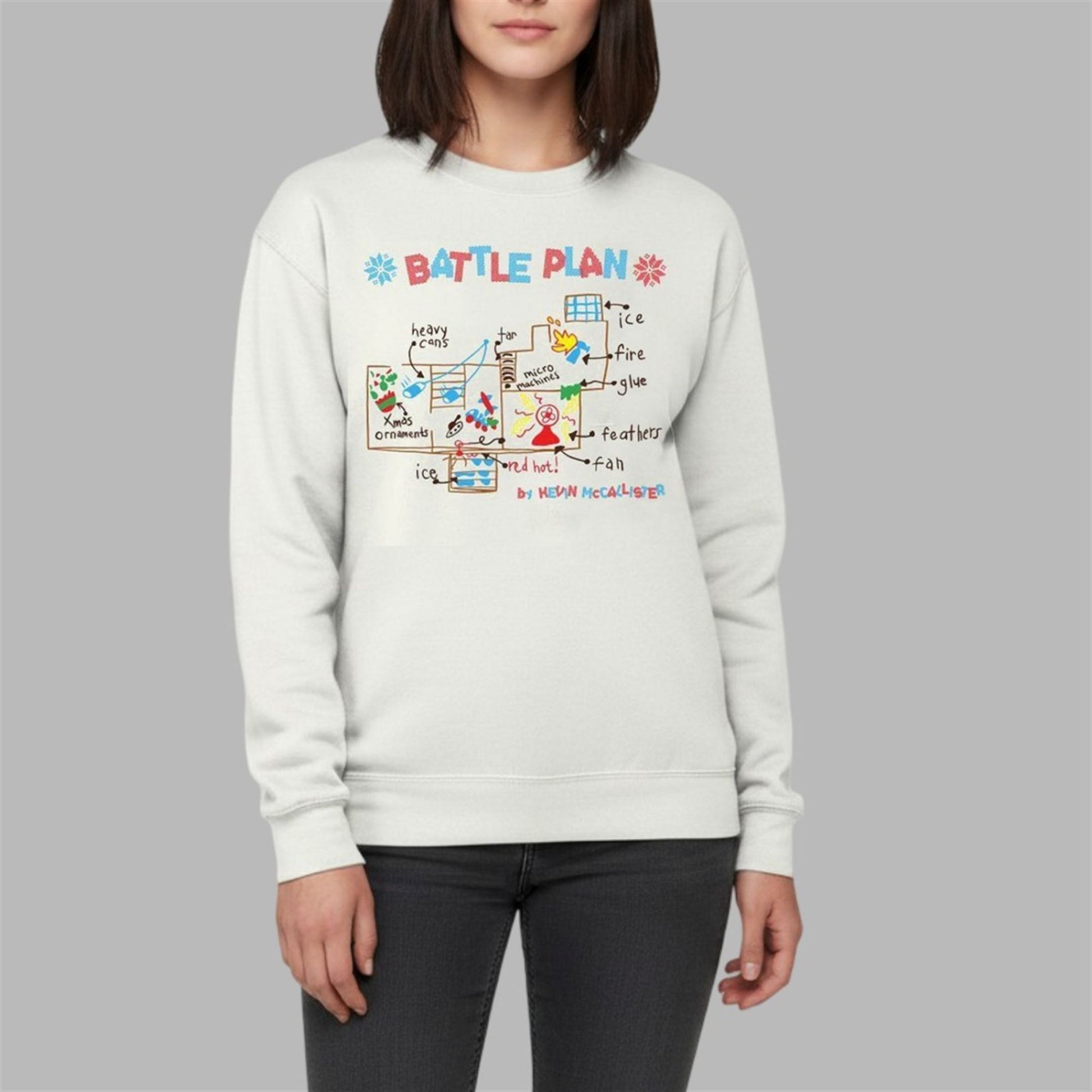 2026 Christmas The Battle Plan Ugly Sweater - Moonbestprint