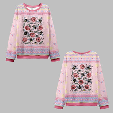 2026 Christmas The Bee's Knees Ugly Christmas Sweater - Moonbestprint