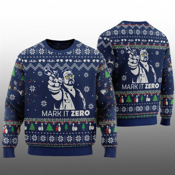 2026 Christmas The Big Lebowski Ugly Christmas Sweater - Moonbestprint