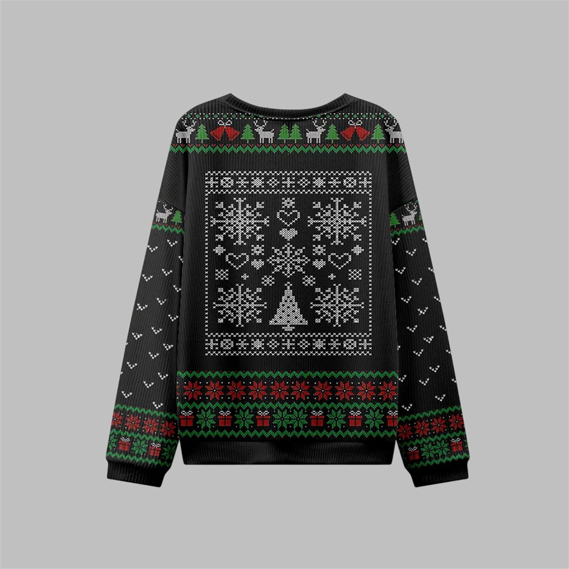 2026 Christmas The Cat Is Watching Today Ugly Sweater - Moonbestprint