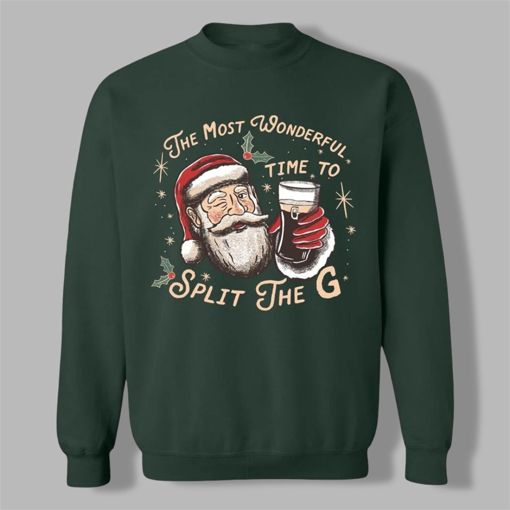 2026 Christmas The Most Wonderful Split The G Ugly Sweater - Moonbestprint