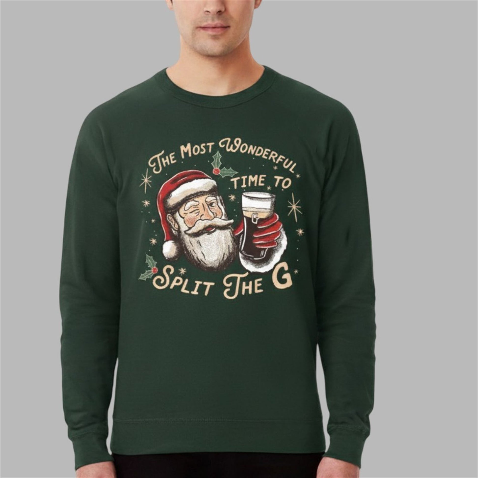 2026 Christmas The Most Wonderful Split The G Ugly Sweater - Moonbestprint