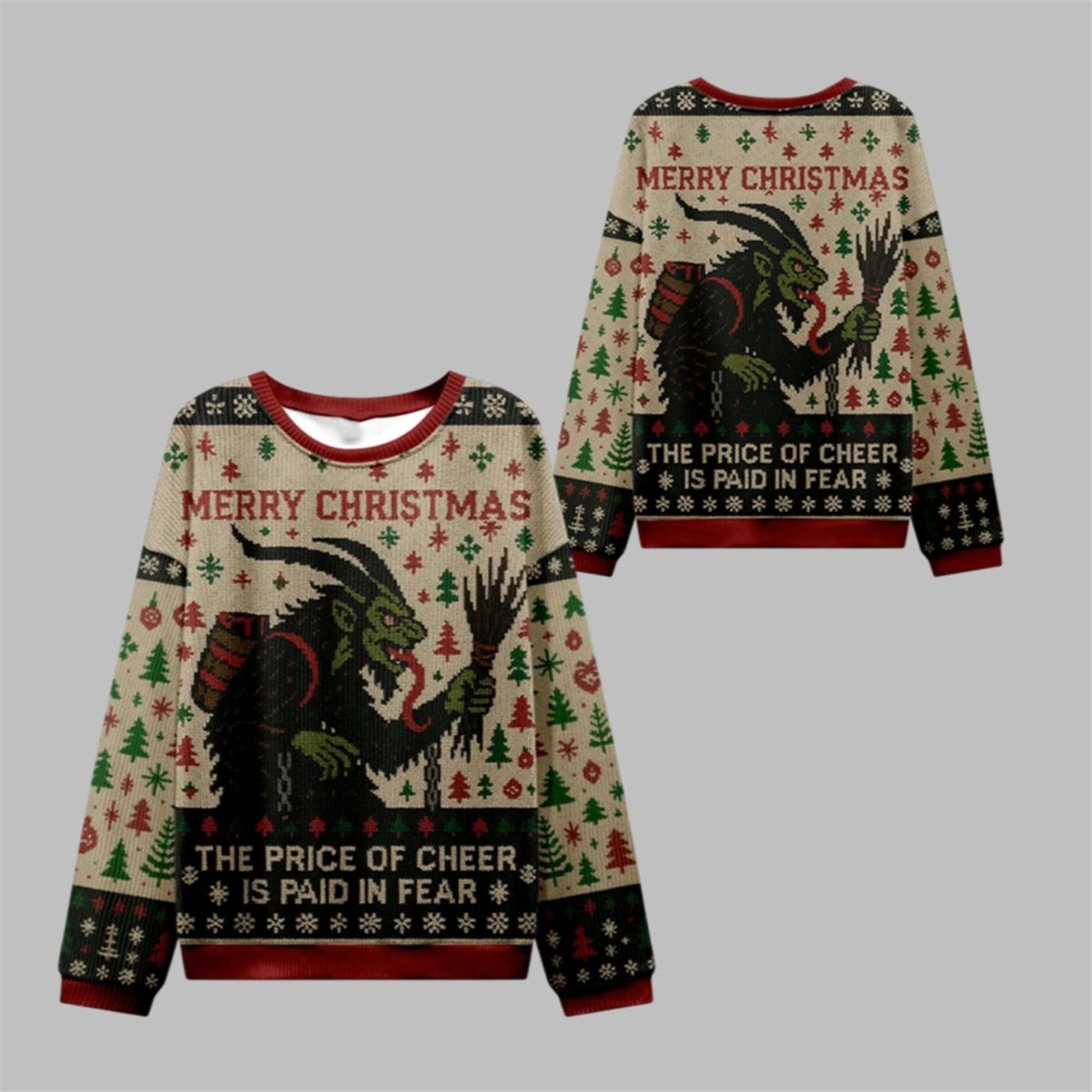 2026 Christmas The Price Of Cheer Ugly Sweater - Moonbestprint