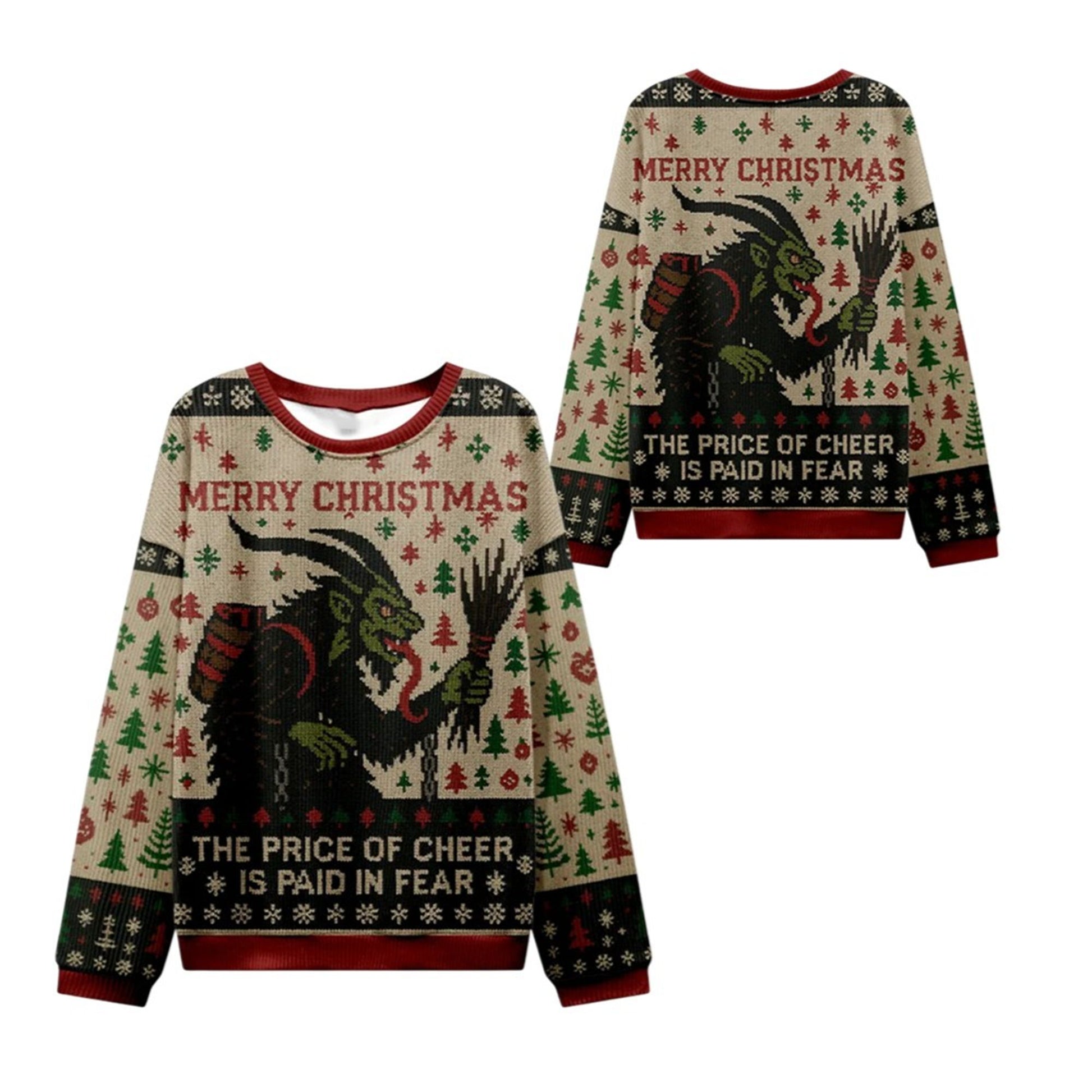 2026 Christmas The Price Of Cheer Ugly Sweater - Moonbestprint