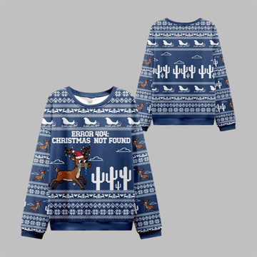 2026 Christmas Weeping Elk Ugly Christmas Sweater - Moonbestprint