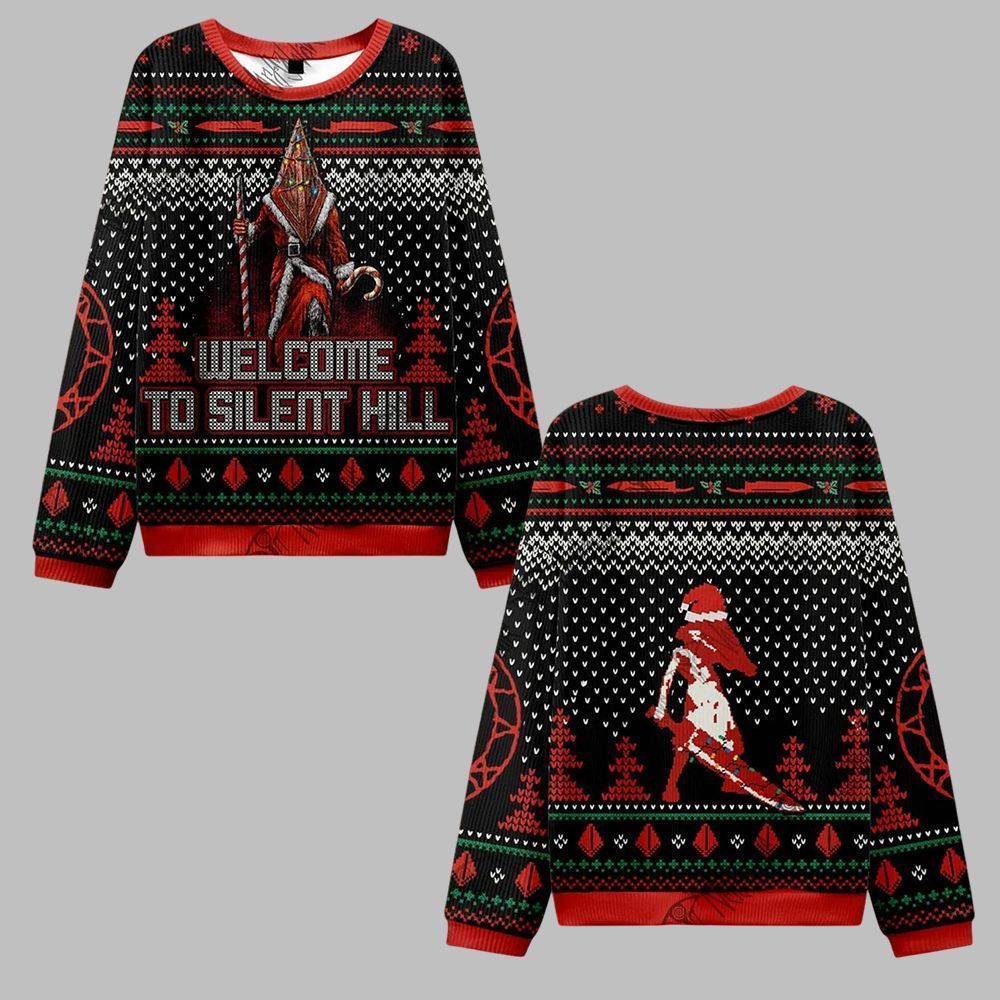 2026 Christmas Welcome to the Town Ugly Christmas Sweater - Moonbestprint