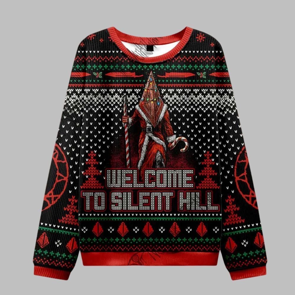 2026 Christmas Welcome to the Town Ugly Christmas Sweater - Moonbestprint