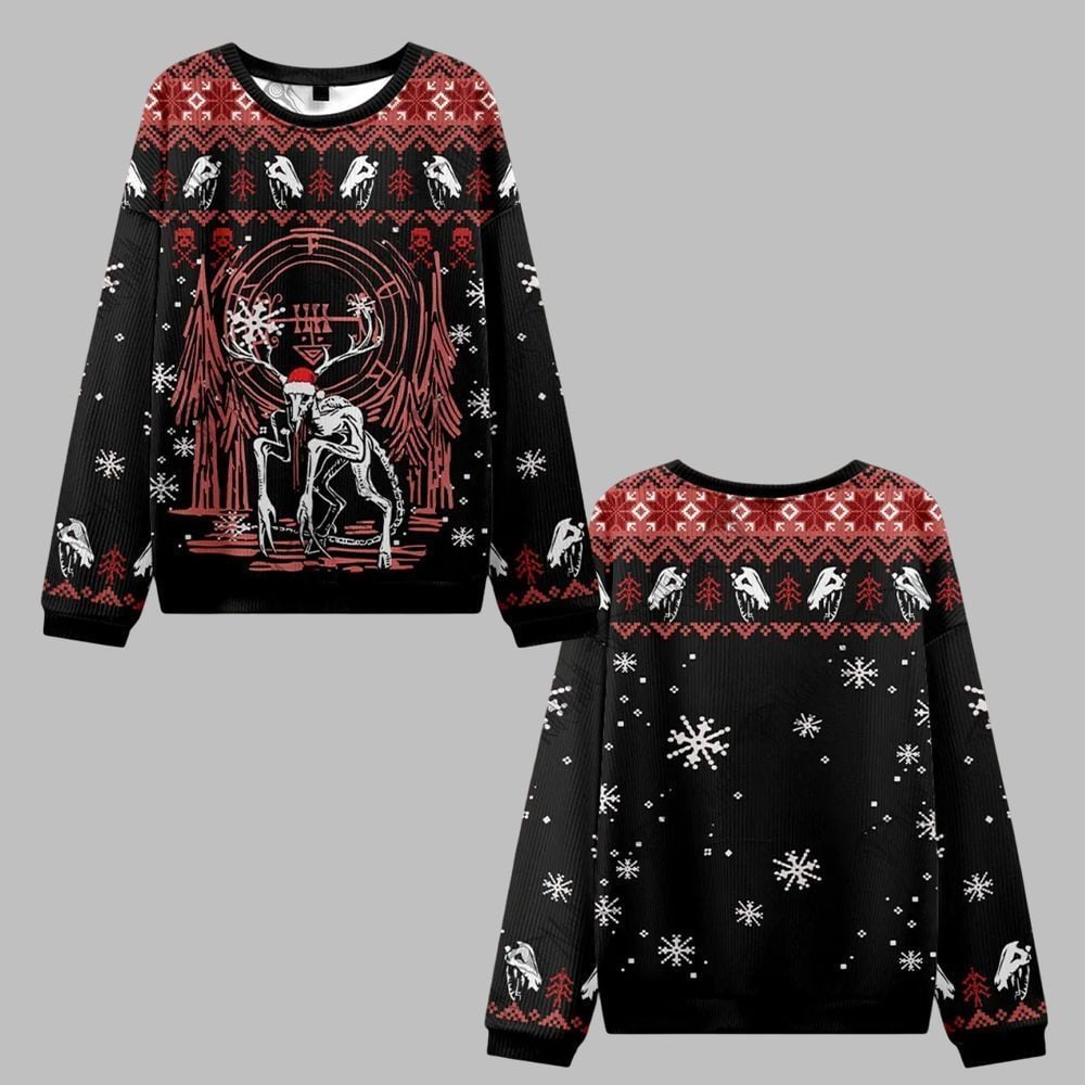 2026 Christmas Wendigo Ugly Christmas Sweater - Moonbestprint