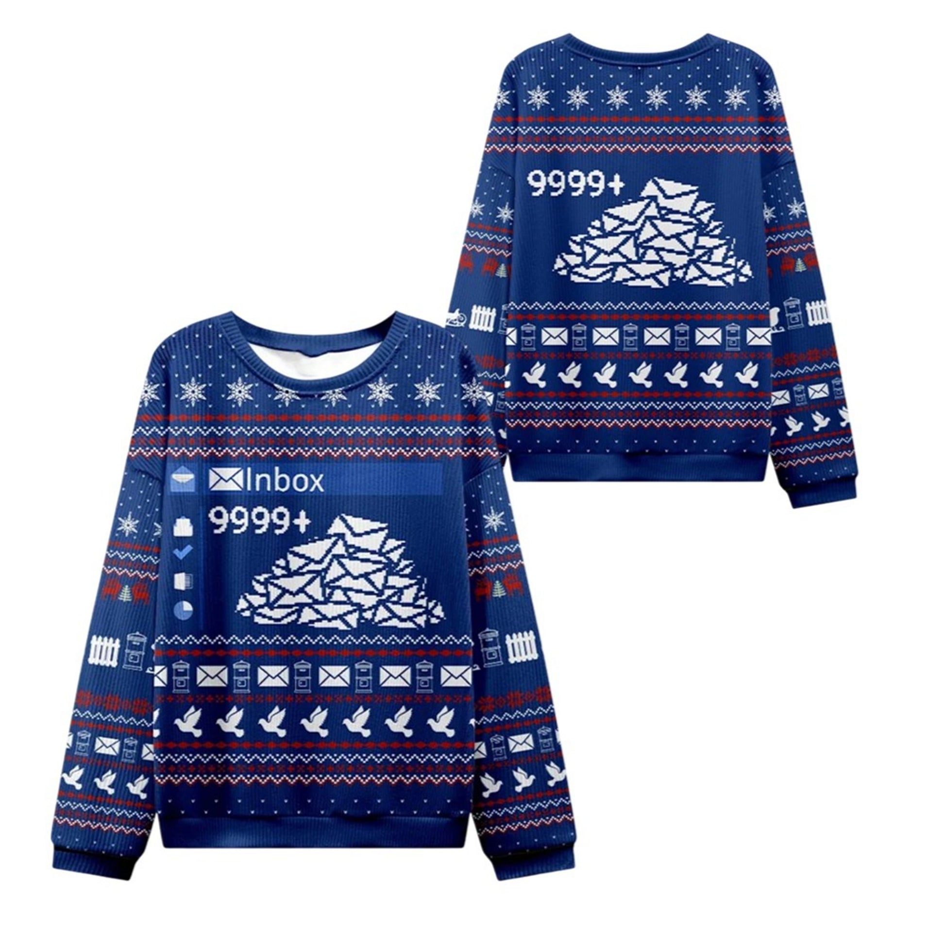 2026 Christmas Work Emails During Ugly Sweater - Moonbestprint