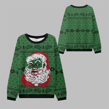 2026 Christmas Zombie Santa Ugly Sweater - Moonbestprint