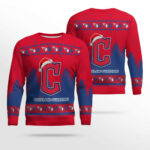 2025 Cleveland Guardians Snowflakes Christmas Ugly Sweater – Moonbestprint