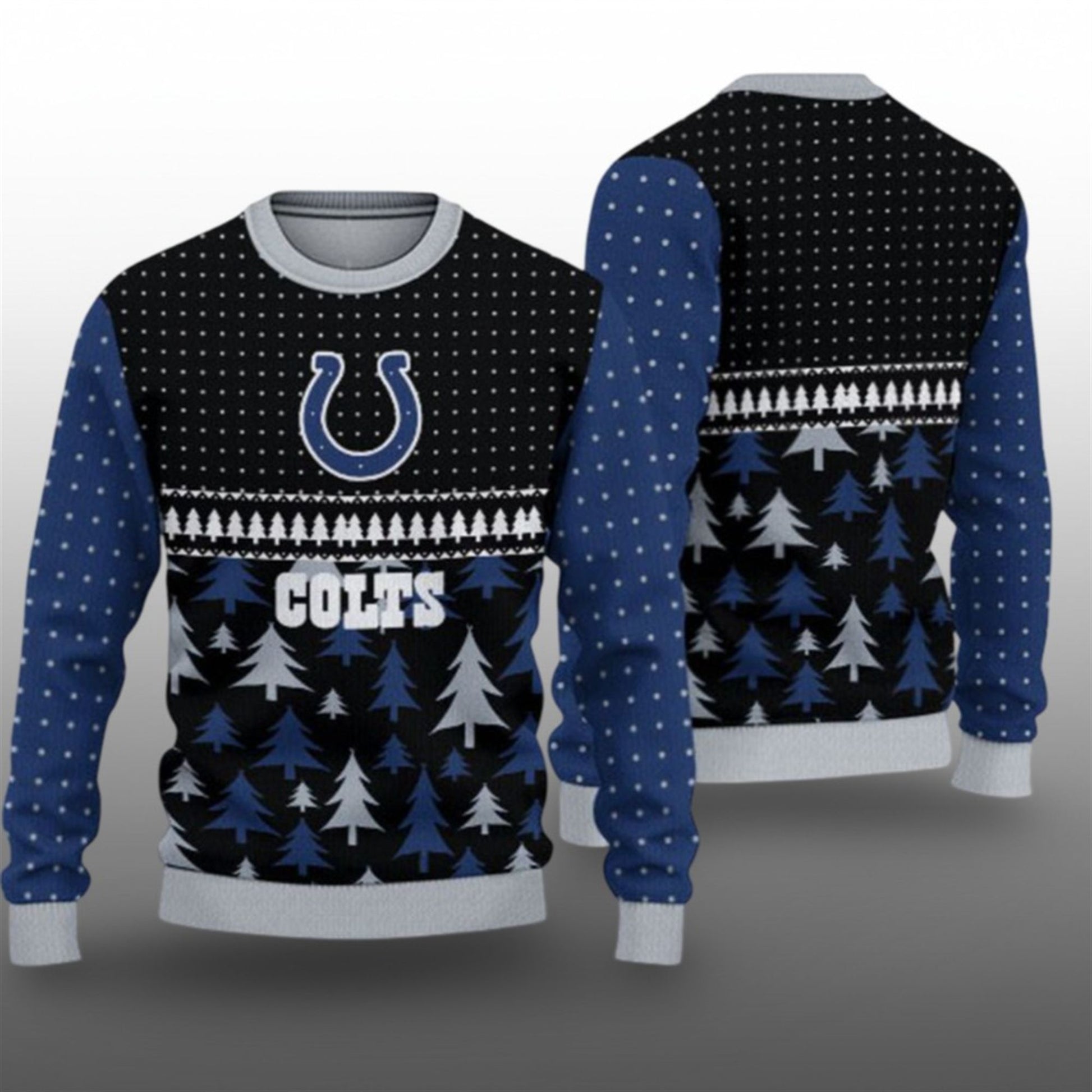2026 Colts Ugly Christmas Sweater - Moonbestprint