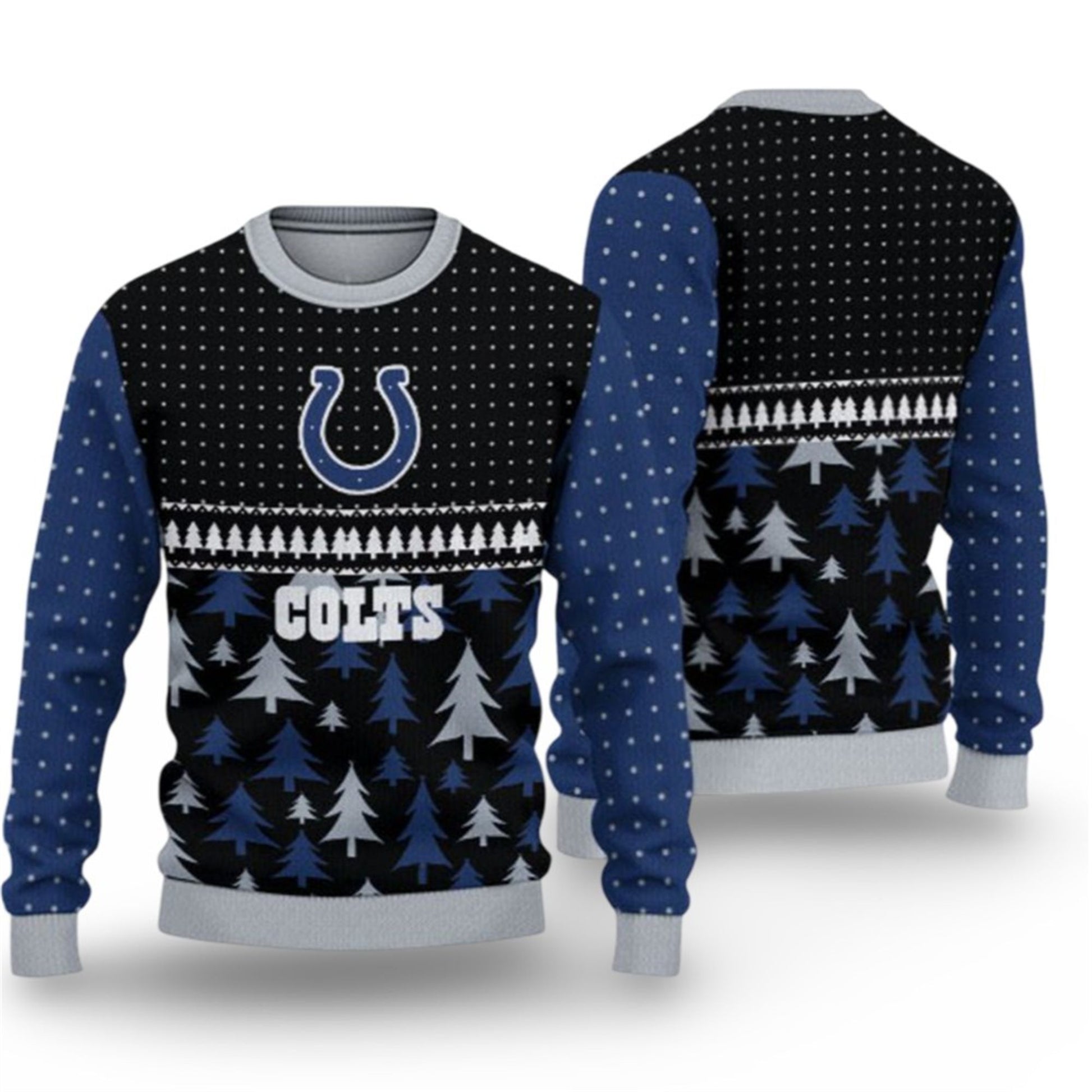 2026 Colts Ugly Christmas Sweater - Moonbestprint