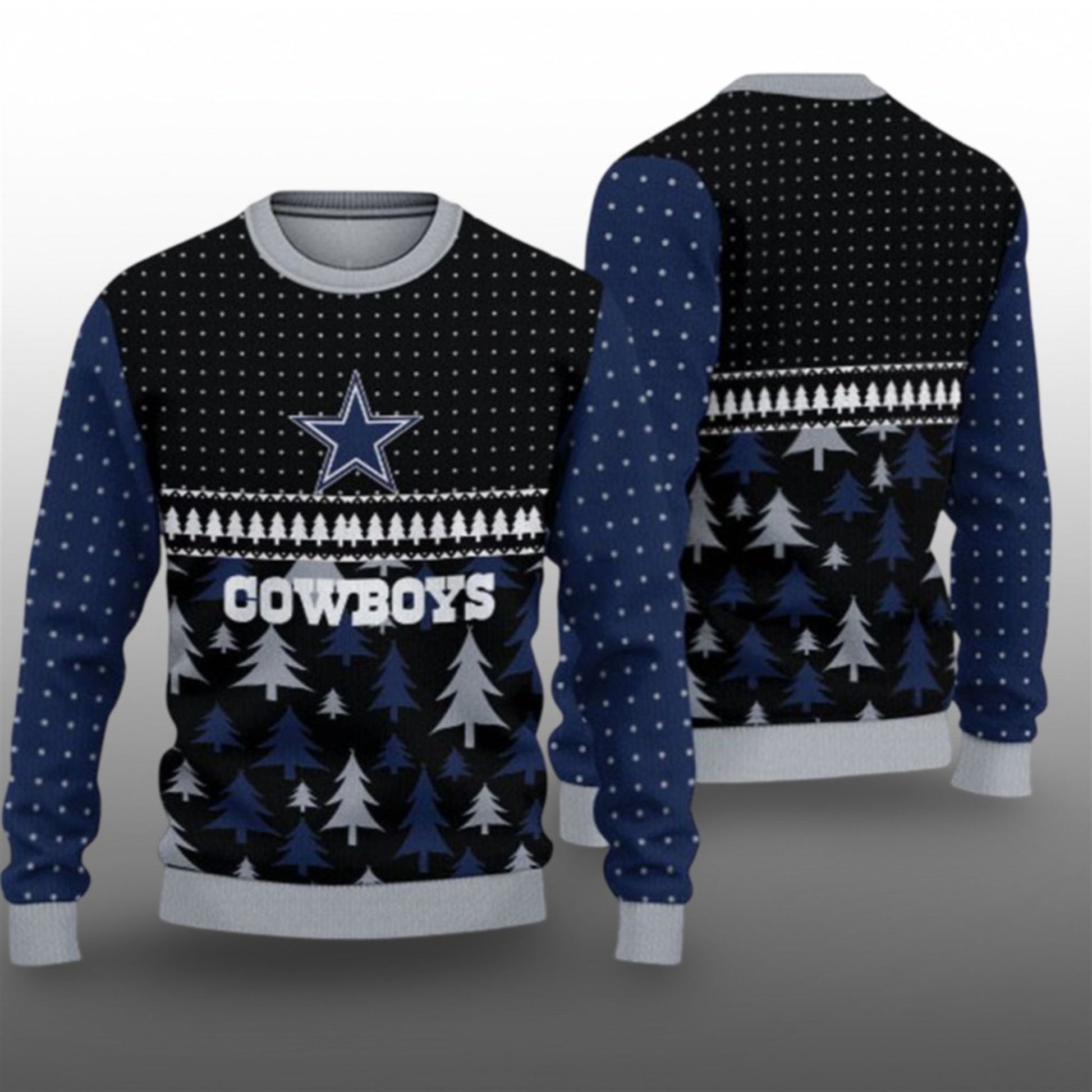2026 Cowboys Ugly Christmas Sweater - Moonbestprint