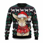 Cute Goat Santa Ugly Christmas Sweater – Moonbestprint