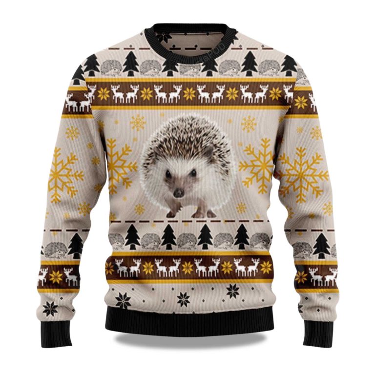 Cute Hedgehog Ugly Christmas Sweater – Moonbestprint