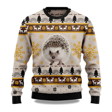 Cute Hedgehog Ugly Christmas Sweater – Moonbestprint