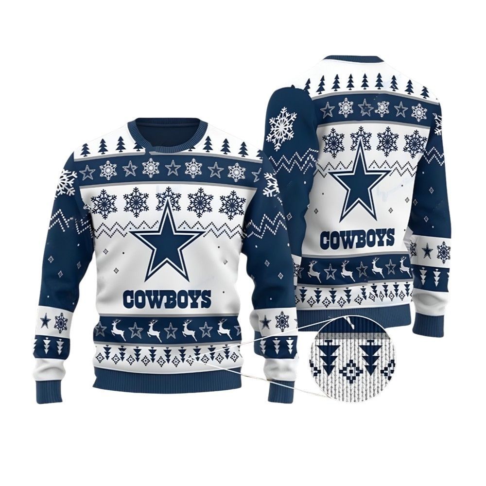 2026 Dallas Cowboys Ugly Christmas Sweater - Moonbestprint