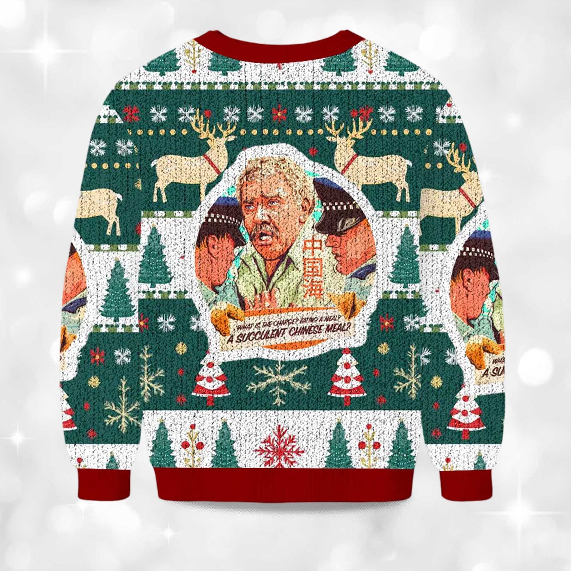 2026 Democracy Manifest Fun Christmas Ugly Sweater Moonbestprint